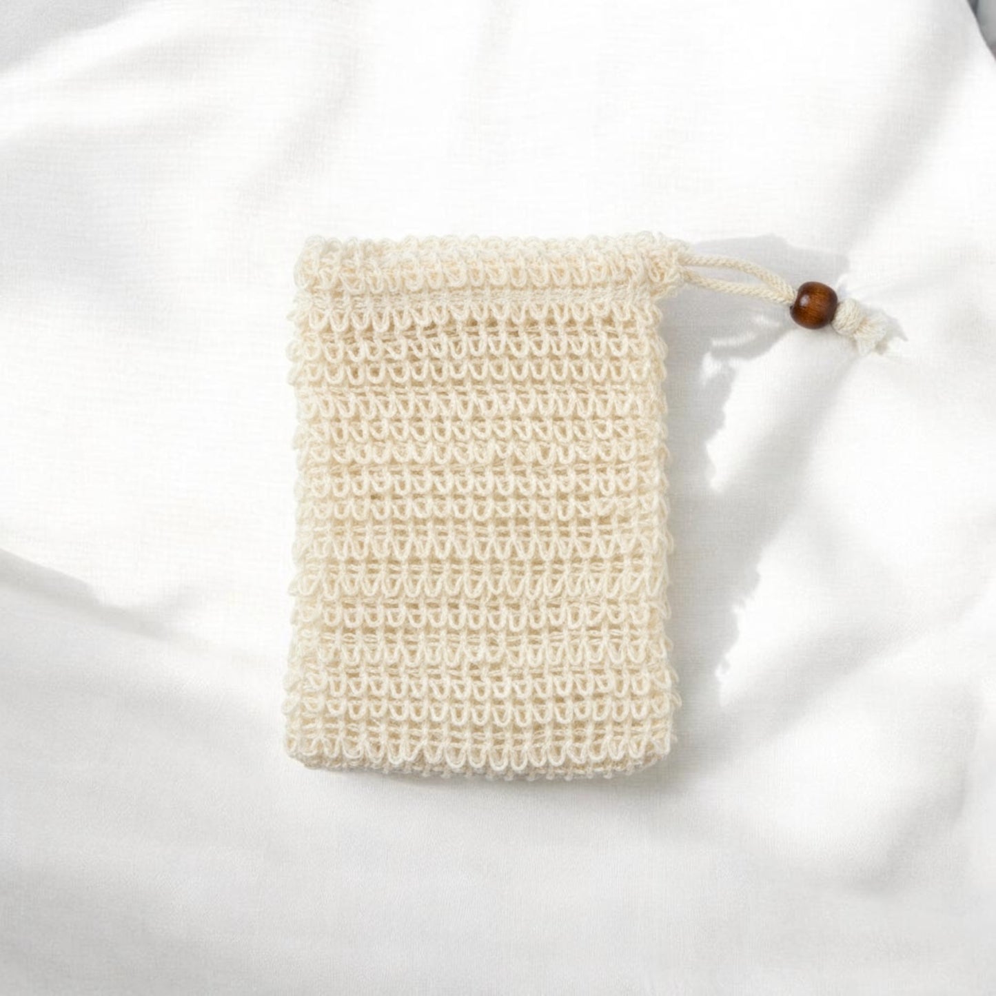Natural Sisal Soap Saver Bag
