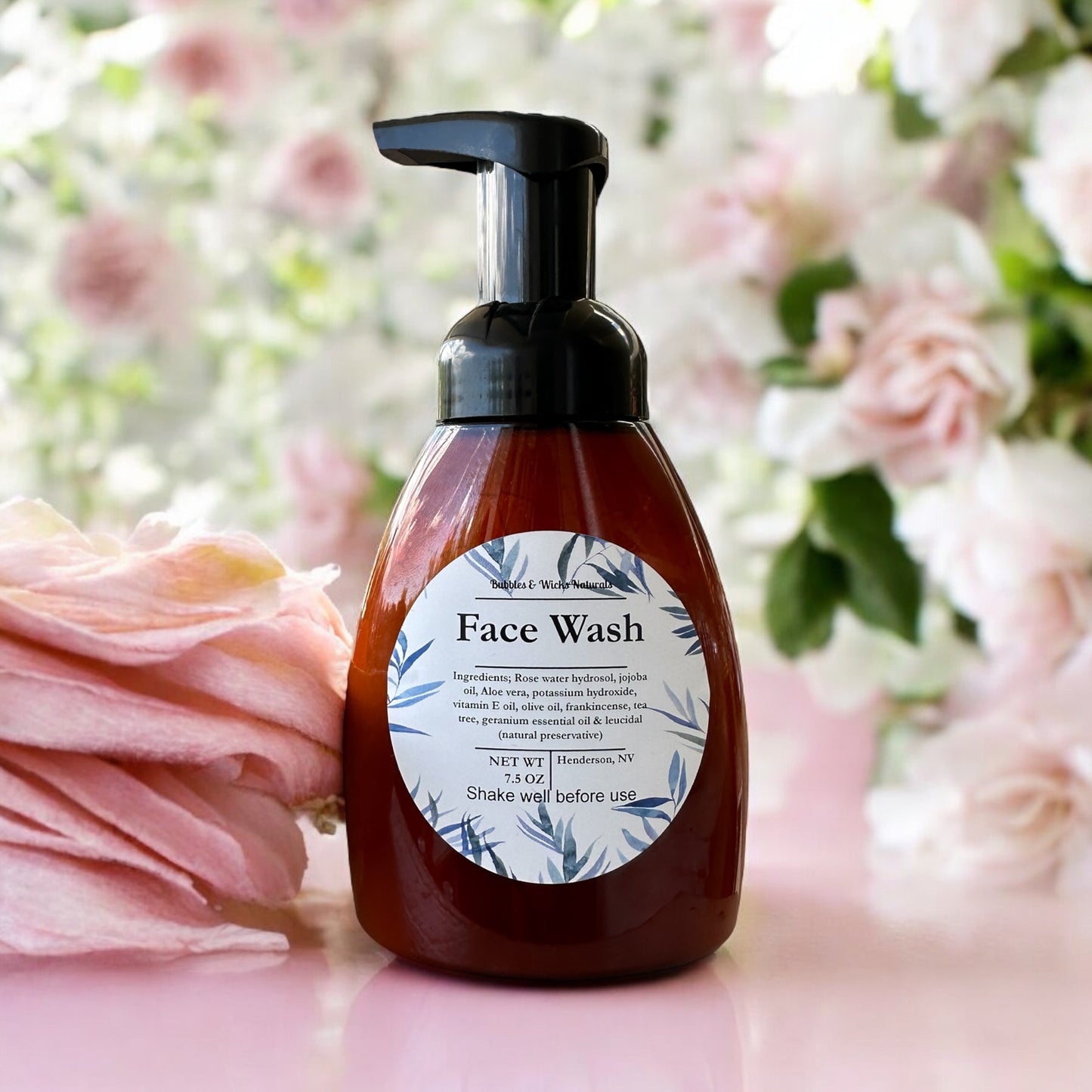 All Natural Foaming Face Wash
