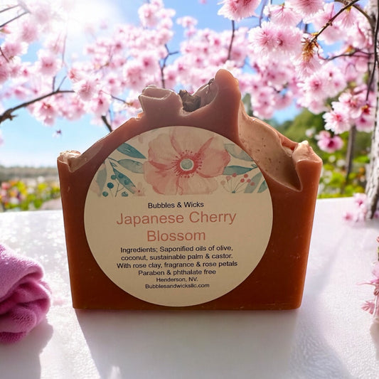 Japanese Cherry Blossom Soap Bar