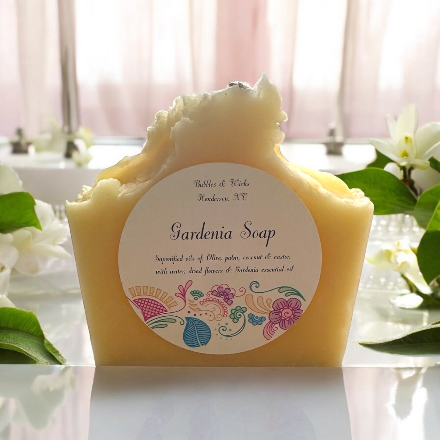 Gardenia Soap Bar