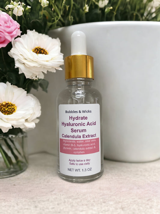 Hydrate Hyaluronic Acid Serum with Calendula Extract