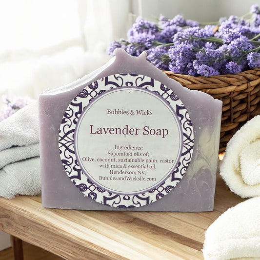 All Natural Lavender Soap Bar