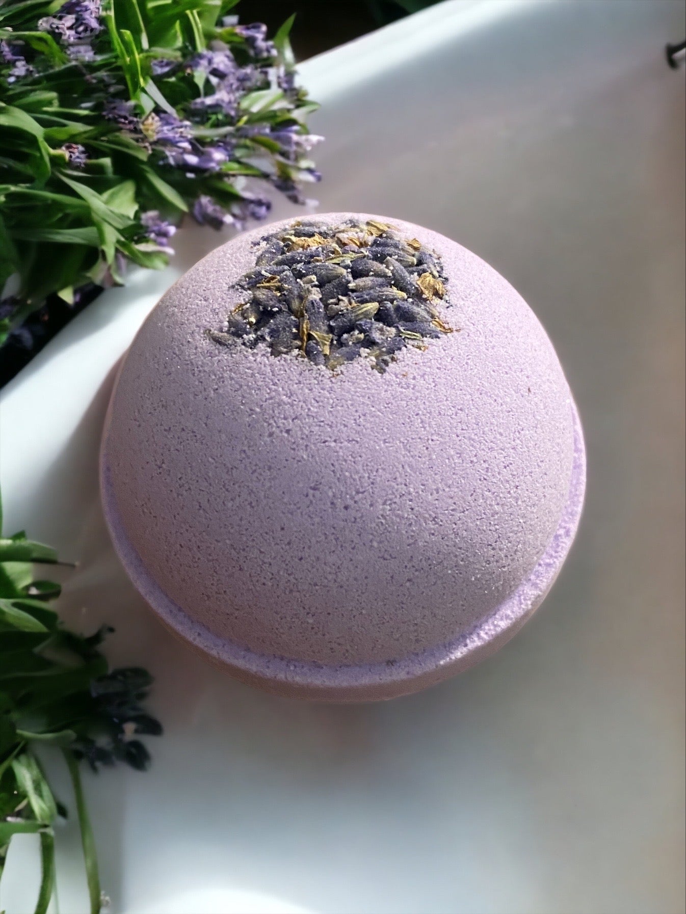 Organic Lavender Bath Bomb