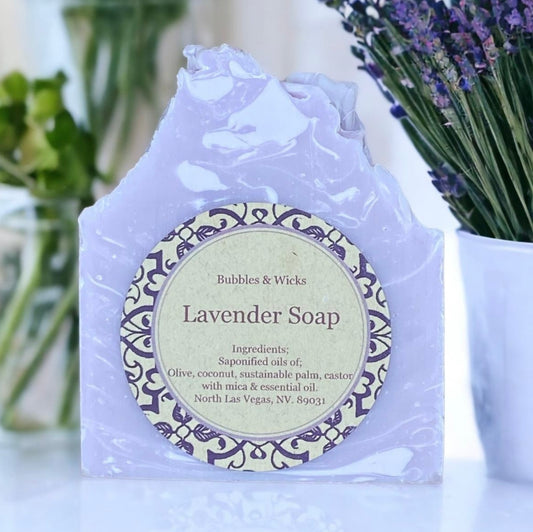 All Natural Lavender Soap Bar