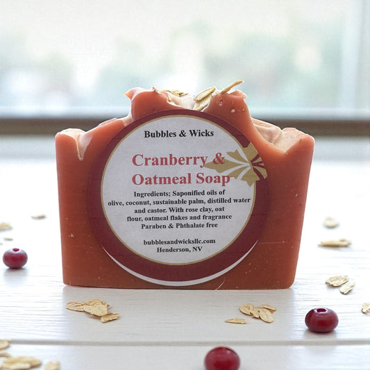 Cranberry Oatmeal Soap