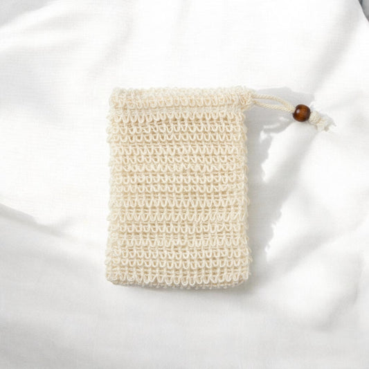 Natural Sisal Soap Saver Bag