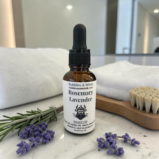 Rosemary Lavender Beard Oil
Nourish. Soften. Elevate.