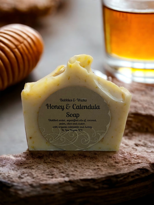 Honey & Calendula Soap Dry Skin