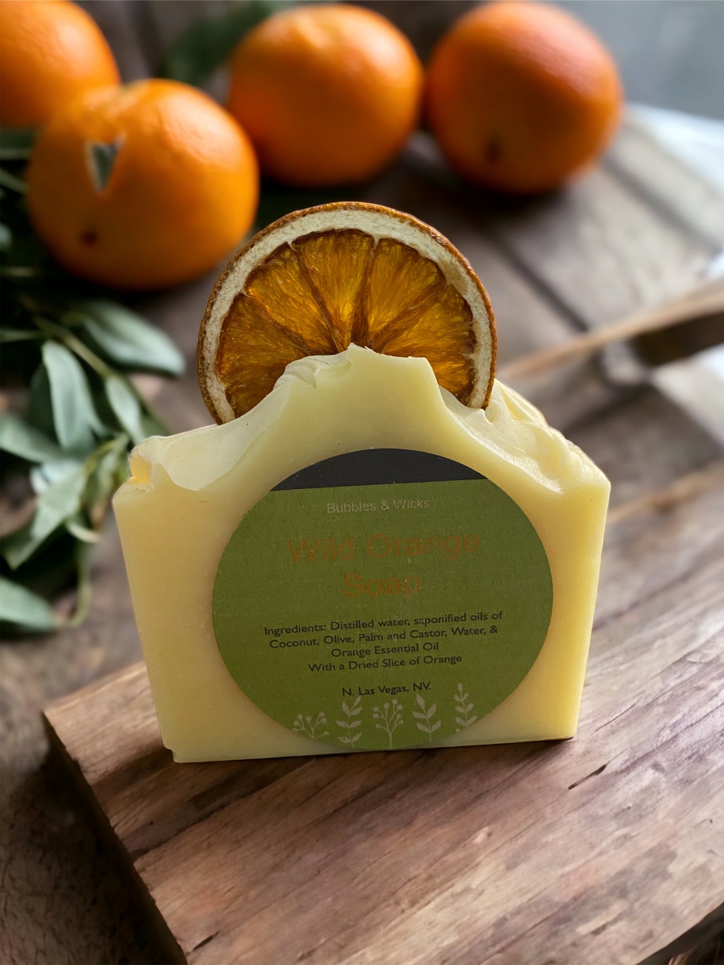 Wild Orange Soap Skin Toning